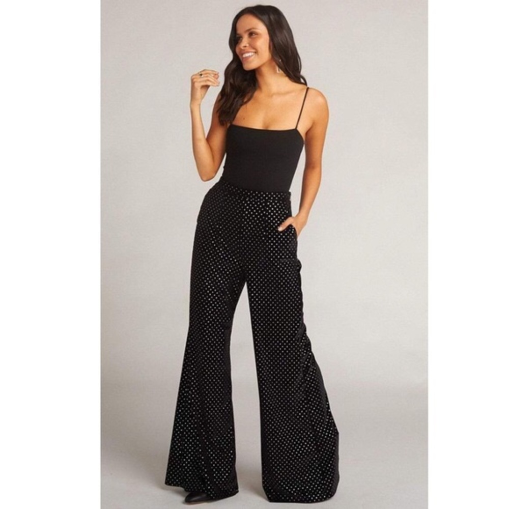 🌺🌼NWT - Show Me Your MuMu Elis Velvet Trousers